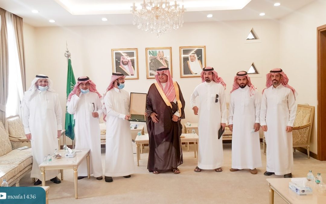 سمو محافظ حفرالباطن يستقبل رئيس وأعضاء مجلس إدارة جمعية بسمة معافى الصحية